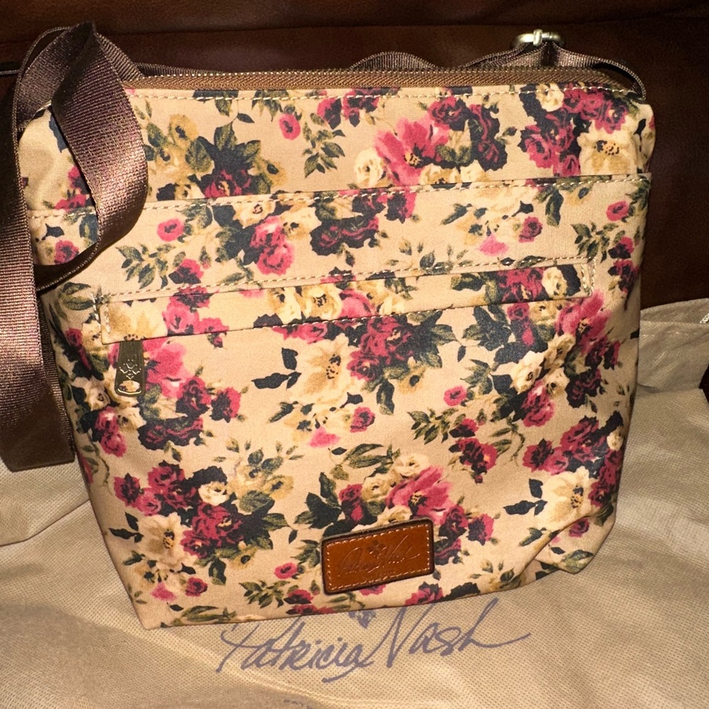 Patricia Nash Floral Crossbody Bag
